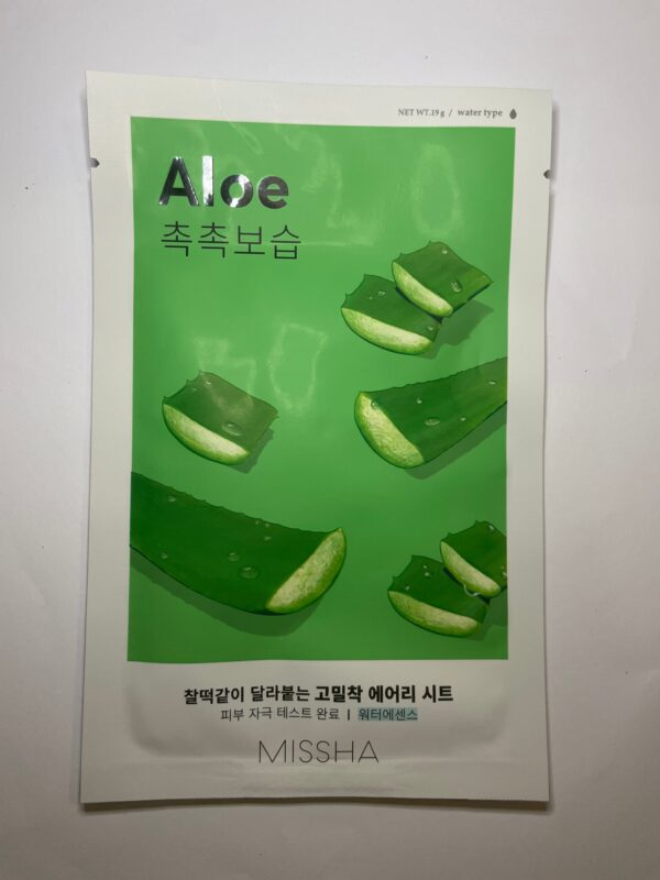 Mascarilla Facial Hidratante de Aloe Vera - MISSHA KOREA