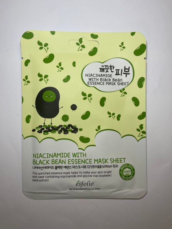 Mascarilla Facial con Niacinamida -ÉSFOLIO KOREA